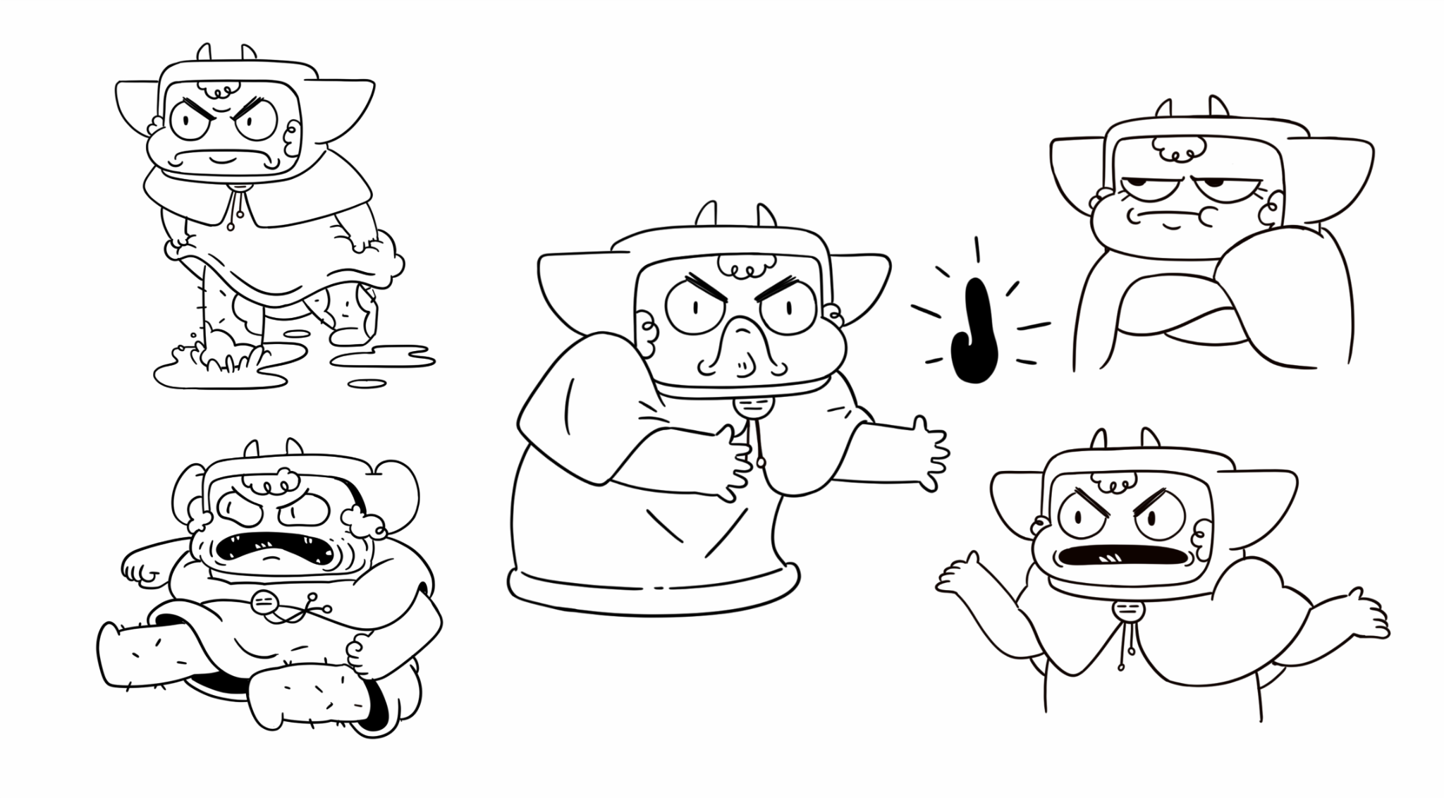 Model sheet de Ovelia
